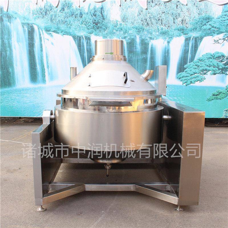 全自动行星搅拌炒锅 麻辣香锅底料炒制设备 酱料搅拌炒锅
