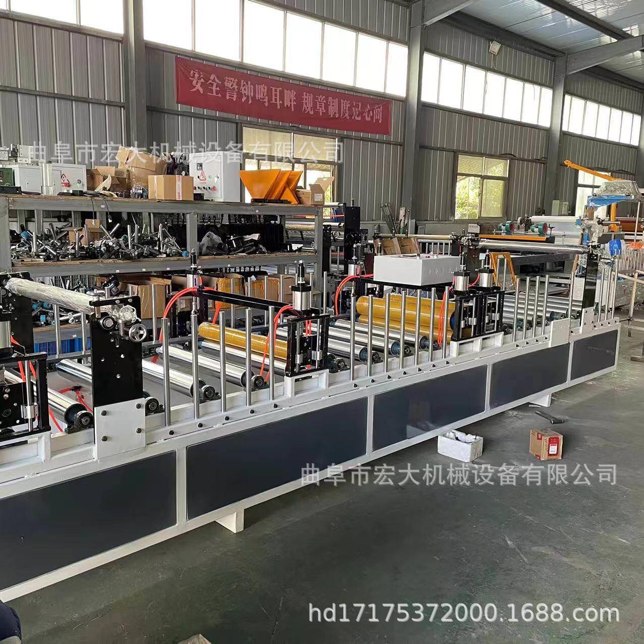 瓦楞纸板切割滑轨推台带锯机 水帘纸重型347推台带锯机操作间