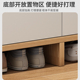 鞋 柜简易多层防尘家用放门口收纳神器实木色经济型阳台储物柜 架鞋