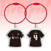 利物浦球衣钥匙扣萨拉赫亚克力创意挂件足球周边 25赛季