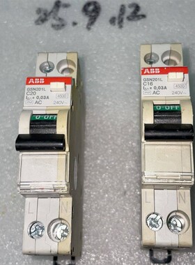 漏电保护器 型号:GSN201L 7个 其中C16