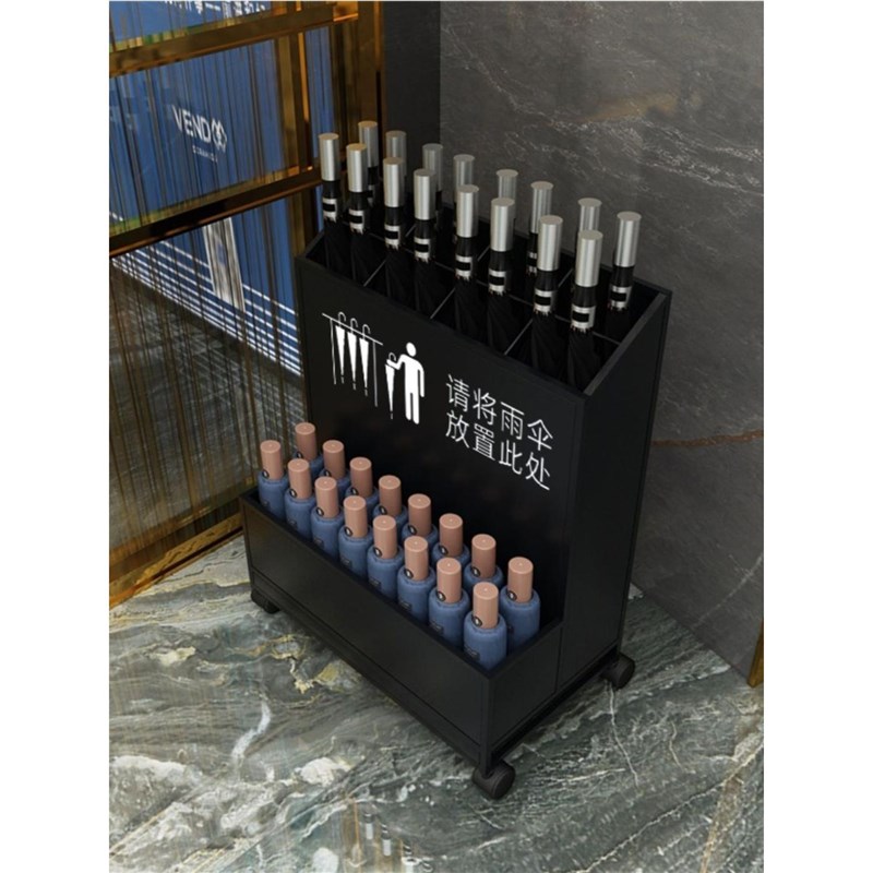 雨伞架商用酒店大堂大容量教室家用门口雨伞收纳架公司伞具收纳桶