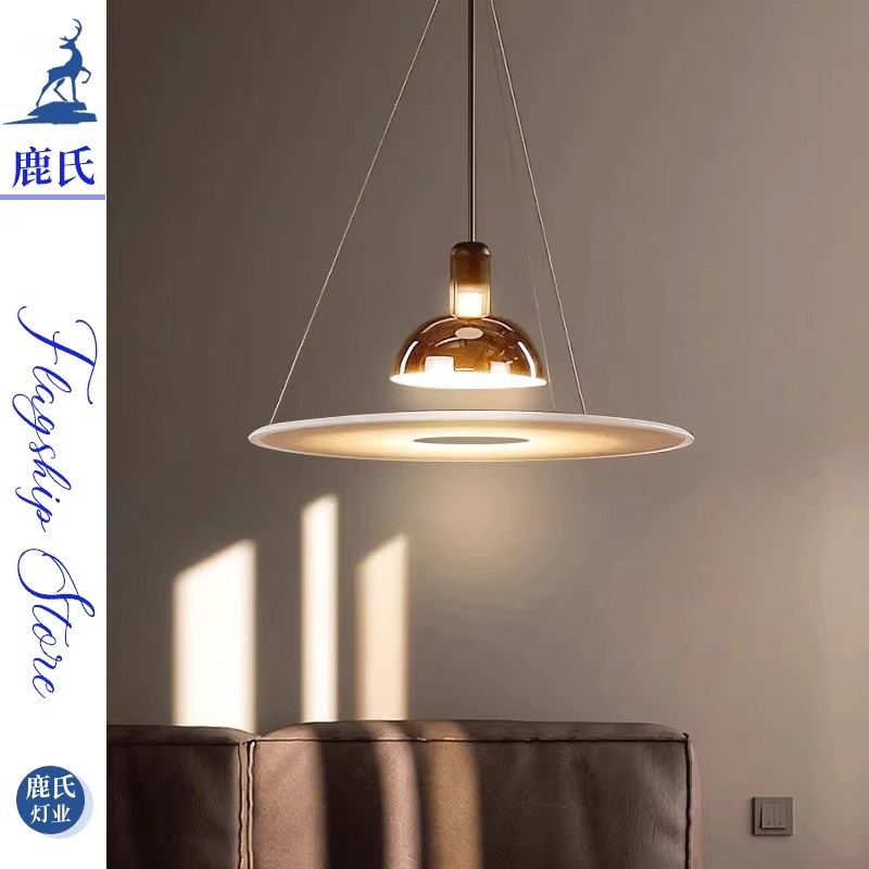 意大利设计师餐厅吊灯丹麦创意吧台卧室极简现代简约飞碟装饰灯具,家装灯饰光源,餐厅吊灯,淘宝优惠券,粉丝福利购,淘宝优惠卷