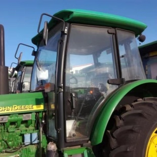 904 迪尔拖拉机5 854 804 1204驾驶室左右门前後档钢化原玻璃 754