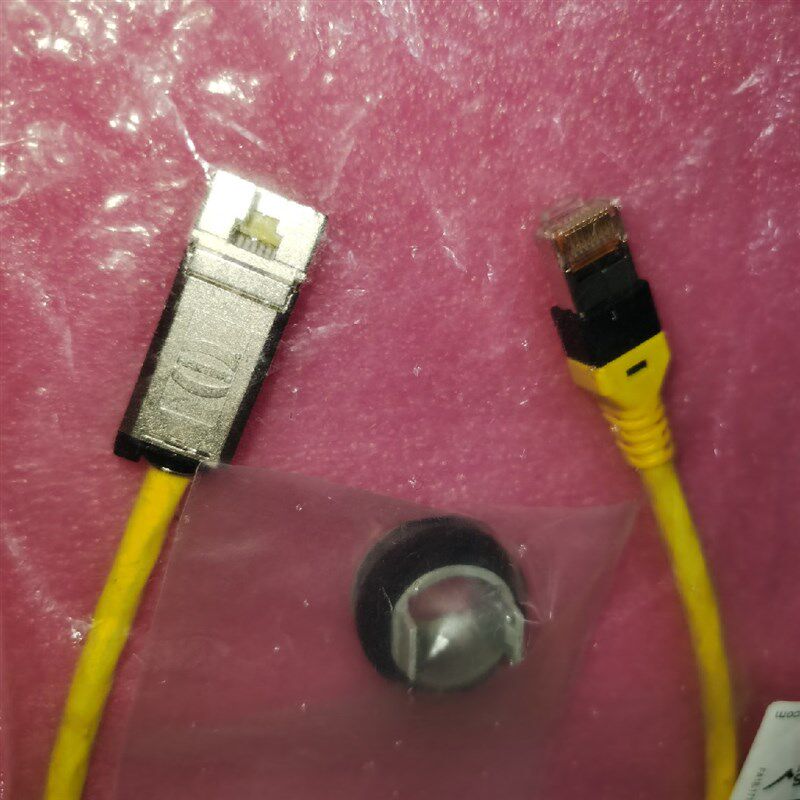HARTING连接器09454521504网络插头har-port RJ45 IP20 CAT6.0.5M