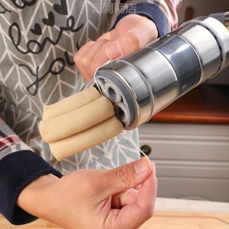 2025新款压面条机面条机家用饸饹机饸络面手动莜面工具不锈钢