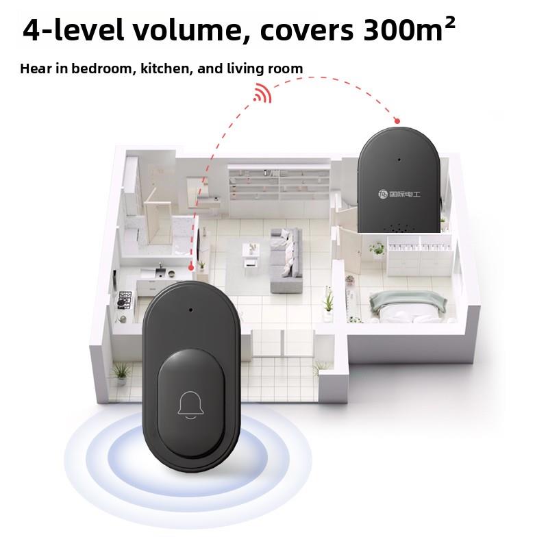 无线门铃家用门铃远距离交流门铃电子遥控门铃老人呼叫器智能