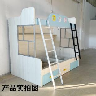 定制上下床挂梯子母床儿童床铁梯宿舍爬梯家用楼梯一体焊接梯子