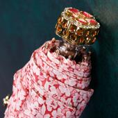 遮阳伞女覆古碎花雨伞ins晴雨两用防晒抗UV小巧黑胶折叠可携式