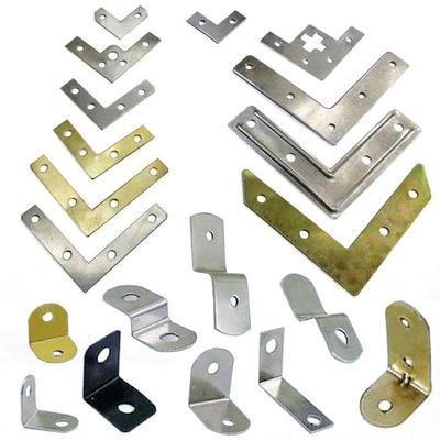 五金配件包角角码90度直角相框角Z型铁片桌椅加厚固器家俱连接件