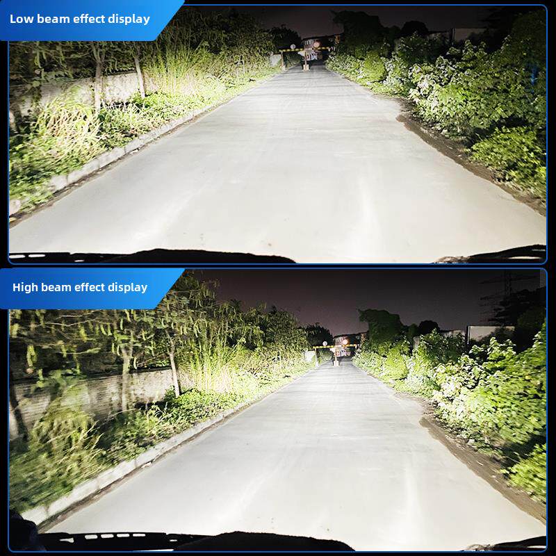 24V卡车激光Led大灯H1远近集成H4H7镜头超亮强光大灯灯泡24V改装