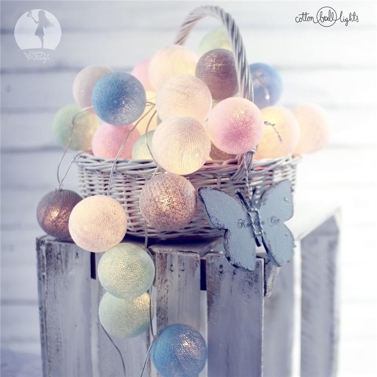 led藤球灯彩灯闪灯串灯满天星少女心房间布置求婚圣诞节装饰道具