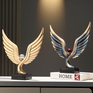 鹏程万里摆件大展宏图新中式客厅办公室桌工艺礼品摆饰轻奢高档酒