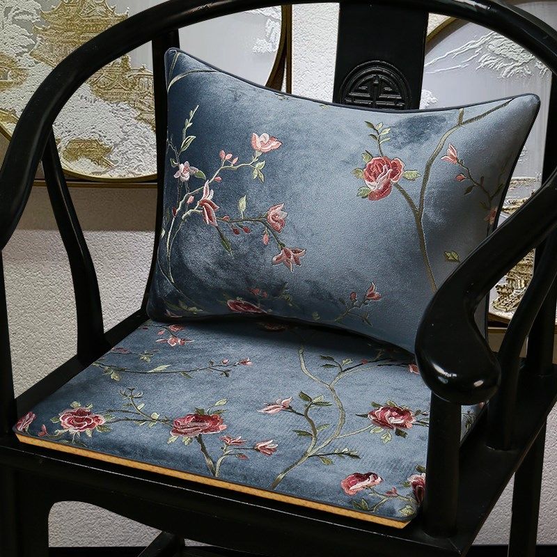 红木绒布椅子家具沙发坐垫家用防滑中式实木官帽餐椅太师椅圈椅垫,居家布艺,椅垫,淘宝优惠券,粉丝福利购,淘宝优惠卷