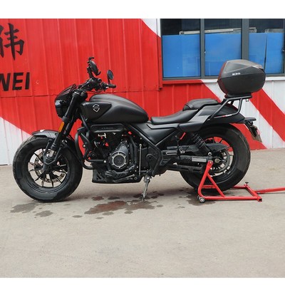 适用隆鑫无极CU525尾架后货架加强尾翼LX500-3C旅行版改装行李架