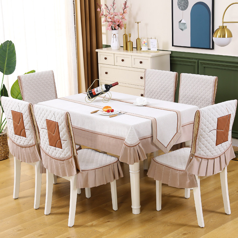 四季通用餐桌桌布桌旗桌椅套罩椅子套罩雪尼尔简约现代纯色加厚,居家布艺,桌布,淘宝优惠券,粉丝福利购,淘宝优惠卷