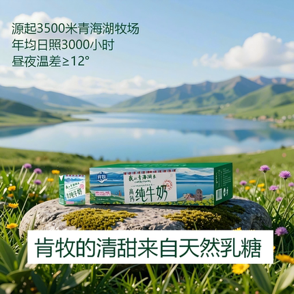 高钙纯牛奶200ml*20盒常温3.5g原生乳蛋白  非礼盒装