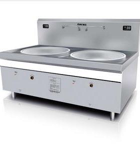 翼迈20kw*2双眼800商用电磁大锅灶cs400-2faX大功率感应炉灶