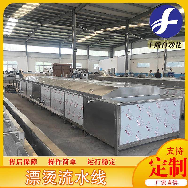 大型连续式菠菜杀青机 商用食用菌蒸煮冷却线 土豆丝漂烫流水线,机械设备,消毒灭菌设备,淘宝优惠券,粉丝福利购,淘宝优惠卷