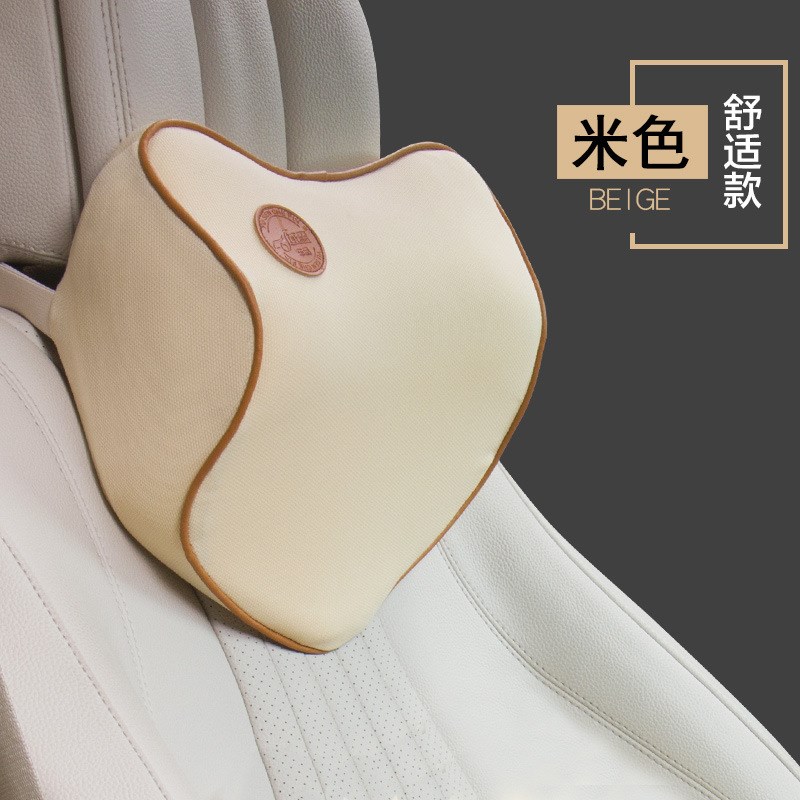 汽车头枕夏季护颈枕靠垫  记D忆棉车用靠枕车枕车载头靠用品