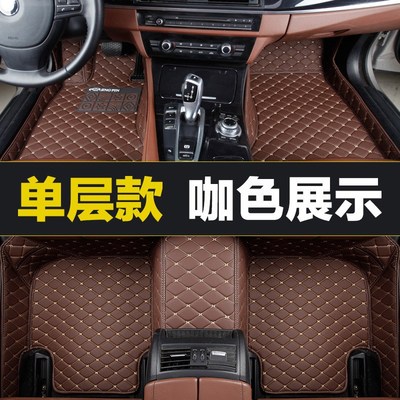 北京现代2013款2015朗动专用郎动全包围汽车脚垫全U大15通用易清