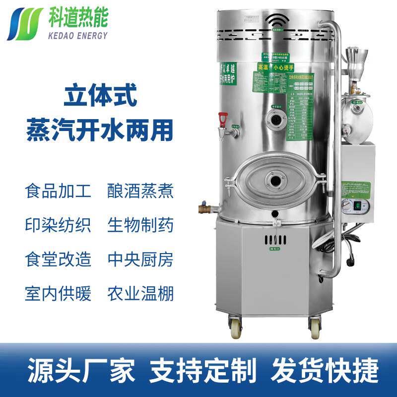 科道立体式全自动燃气蒸汽产生器餐饮厨房蒸煮饭菜设备蒸汽消毒