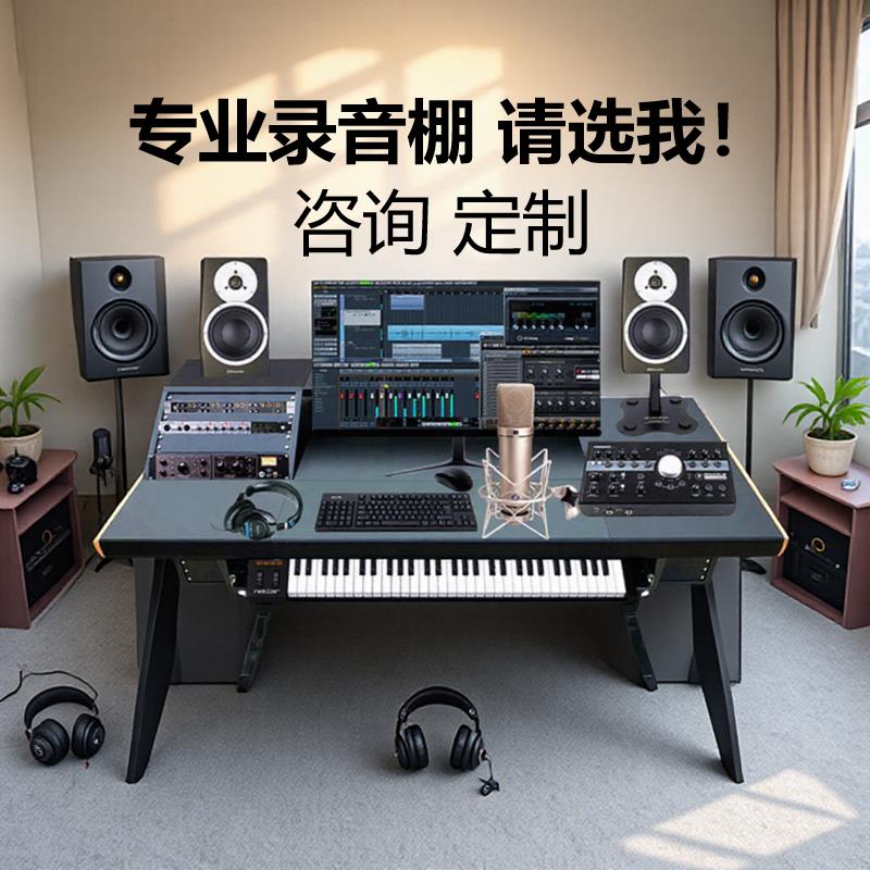 专业录音棚设备套装 音乐制作 影视配音 录歌专用设备全套
