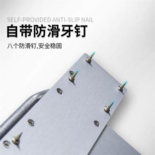 比赛加长专业起跑器铝合金田径训练助跑器体育中考可调节塑胶脚蹬