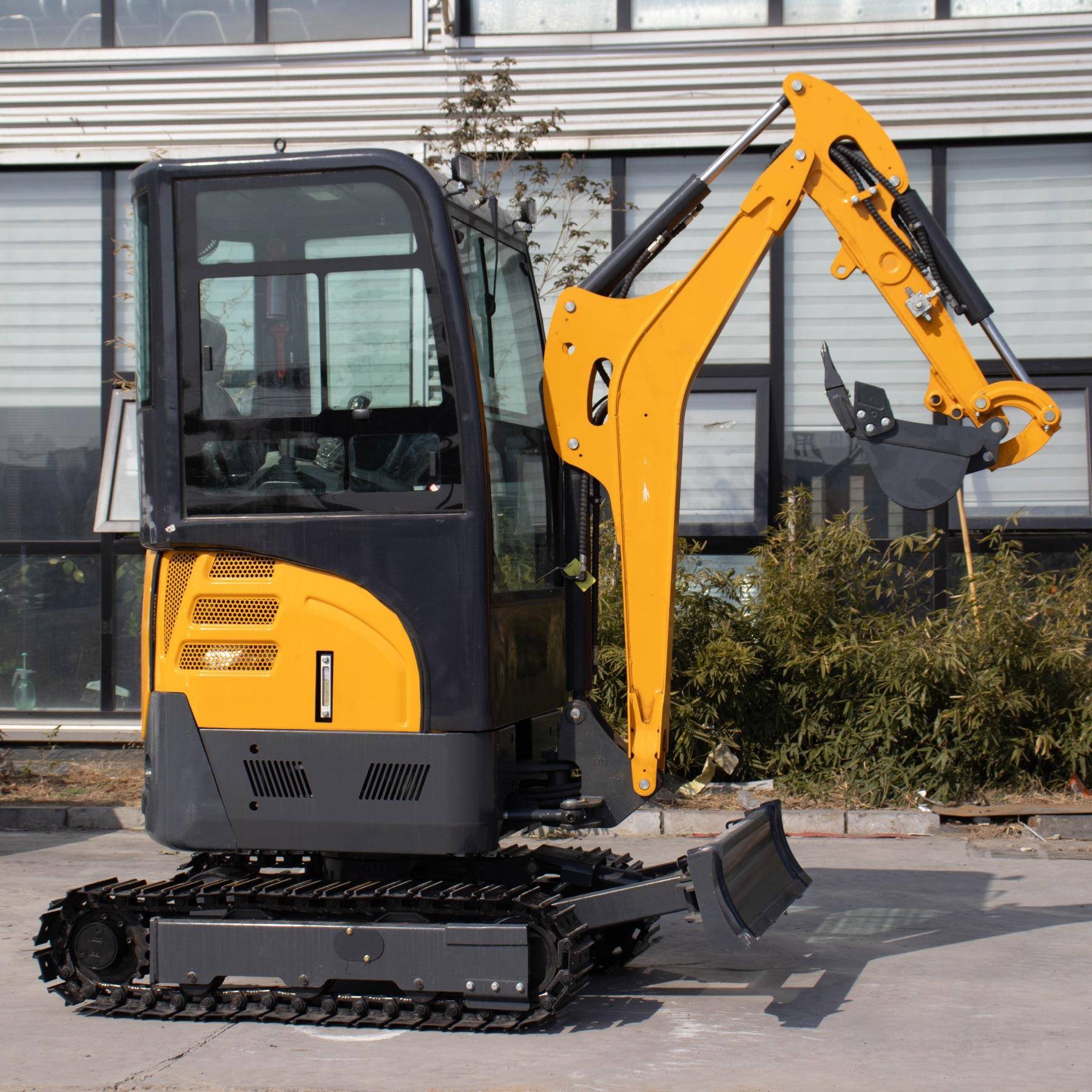 出口加拿大微型液压履带挖掘机HT22果园农用家用Miniexcavator