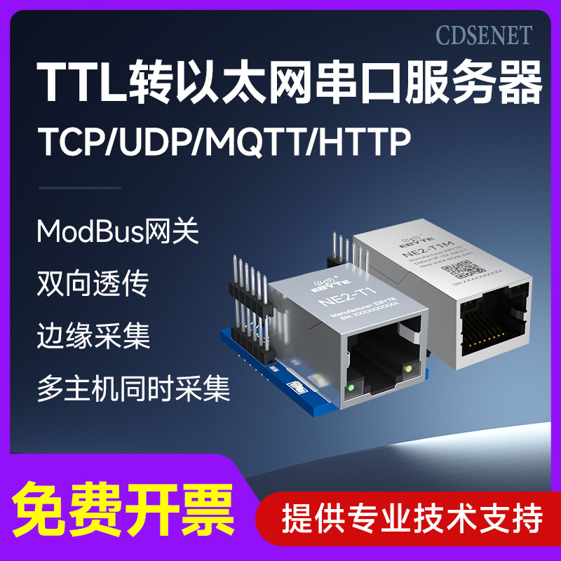 TTL转以太网串口服务器
