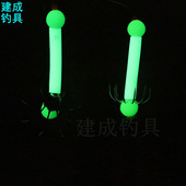 夜光鱿鱼钩 吹筒钩墨鱼钩木虾钩夜钓荧光三飞吊筒钩仕挂 鱿鱼串钩