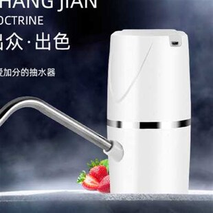 迷你饮水机台式 小型矿泉水水桶压水器桶J装 水饮水桶抽水器手压式