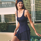 Hitti2025新款 吊带裙运动休闲显瘦高尔夫网球连衣裙 百褶无袖