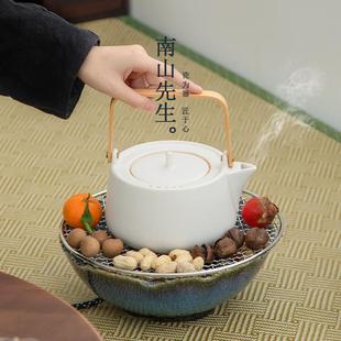 南山先生自在围炉煮茶壶家用煮茶器煮茶炉室内烤茶炉电陶炉煮茶器