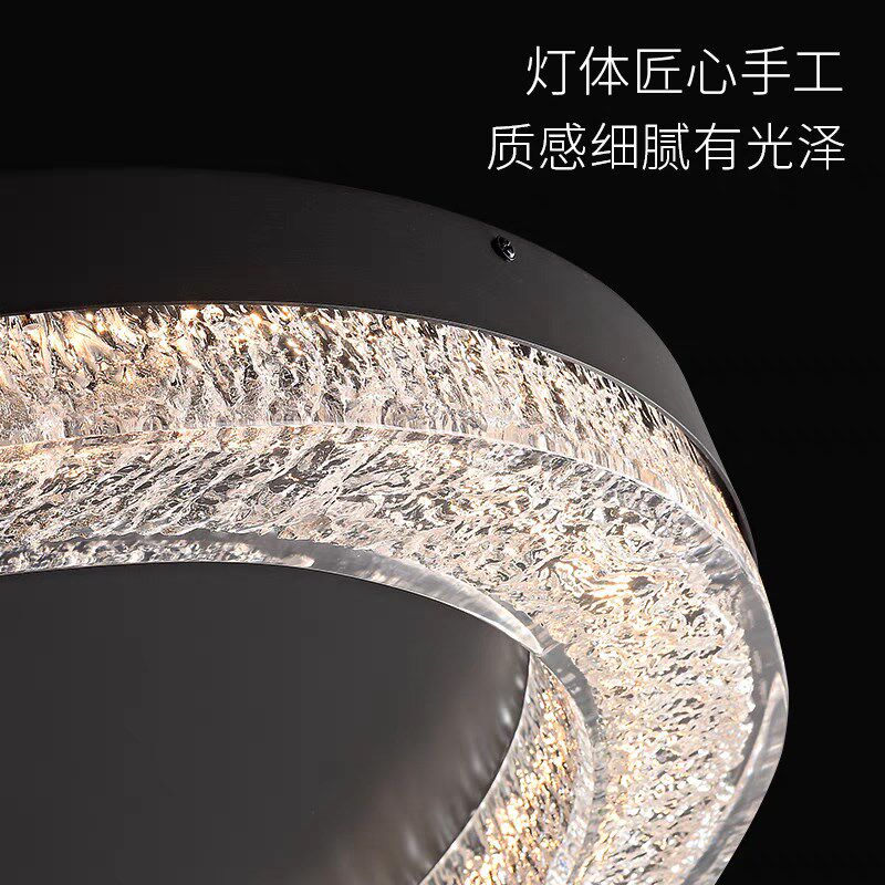 意式极简客厅吸顶灯LED现代简约高端设计师家用卧室2024新款