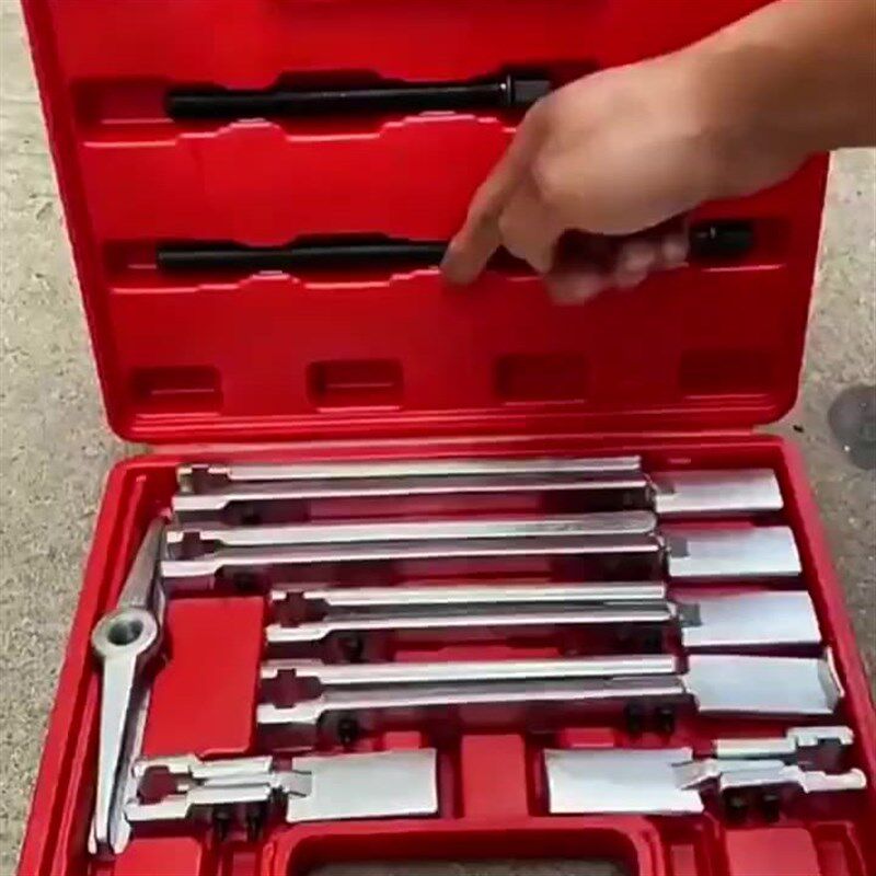 二爪横梁拉马器内外孔轴承拉玛拆卸工具拉拨器拔出器两爪拉马套装