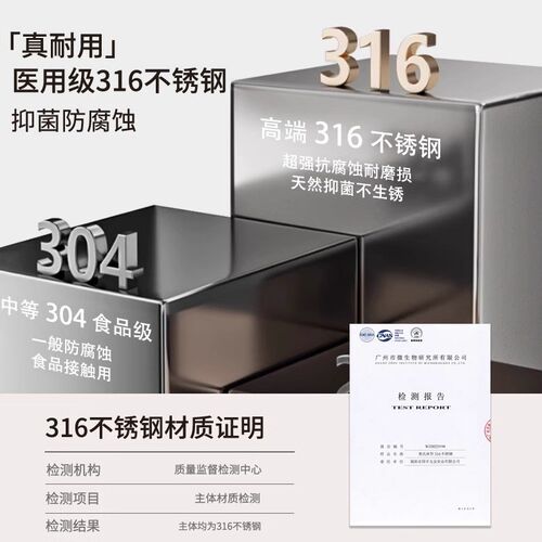 316食品级不锈钢汤勺家用花梨木大号盛汤盛粥汤勺厨房专用大漏勺