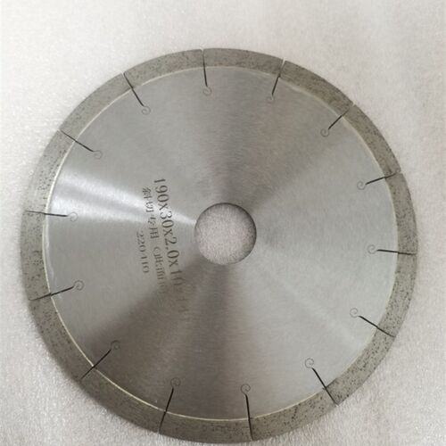 190岩板斜切用金刚石切割片岩板内倒角切锯片,大板背倒切割刀片