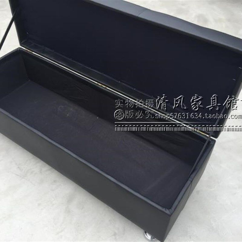 服装店沙发凳换鞋凳床尾多功能储物收纳凳更衣室试衣间凳子理发店