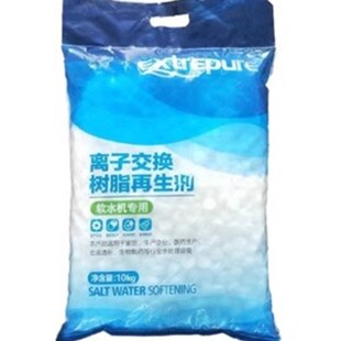 工业软水盐离子交换树脂再生剂家用处理软水机专用保养设备软化盐