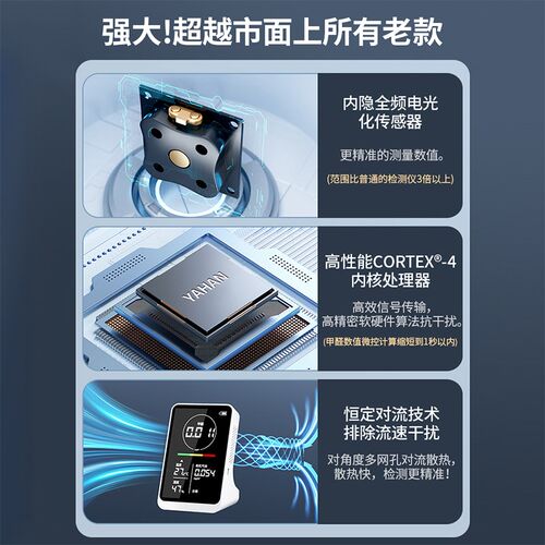 甲醛检测仪专业高精度家用新房测甲醛室内空气质量检测甲醛自测盒