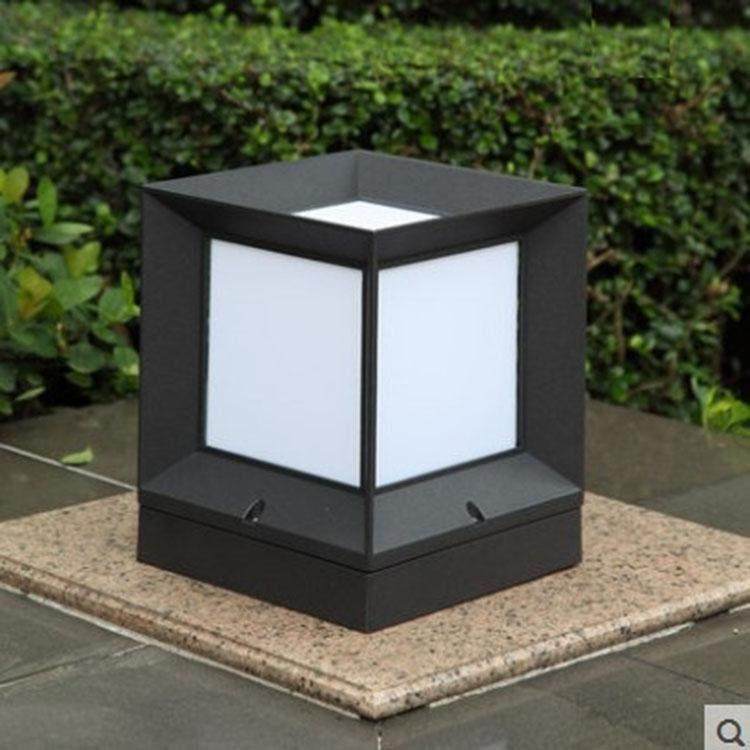 太阳能柱头灯户外防水围墙灯别墅大门庭院灯方形柱子灯花园护栏灯,家装灯饰光源,柱头灯,淘宝优惠券,粉丝福利购,淘宝优惠卷