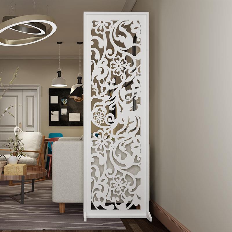 小户型双面简易屏风隔断墙装饰经济型客厅移动省空间简约现代玄关