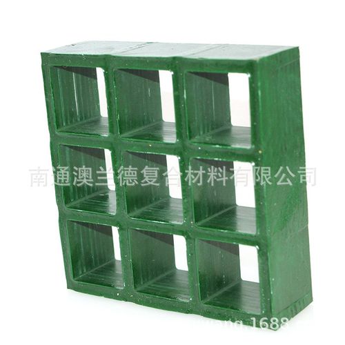 专业生产26x25/52x52十字槽微孔模塑玻璃钢格栅设备操作平台使用