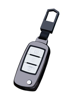 适用于北汽幻速钥匙套 s3l20北汽豹大猫汽车专用金属钥匙包壳扣