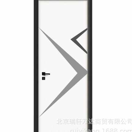 家用室内烤漆门卧室厨房卫生间门实木复合套装生态门平开门静音