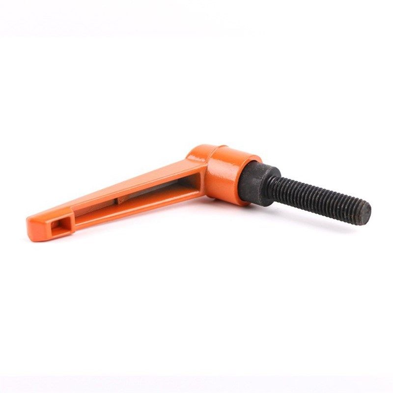 可调位紧定手柄 锌合金旋转锁紧手柄 7字L型手柄 机械设备手柄