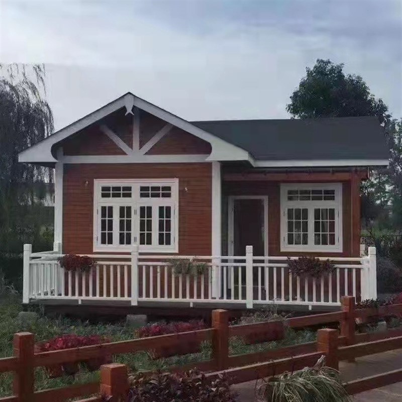 农村小房子木屋可住人小别墅成品木房景区度假民宿户外阳光房