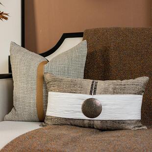 元熙壹品【组合】系列新中式抱枕沙发靠枕大厅软装靠垫床上靠背套