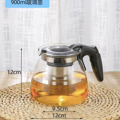 茶吧机保温玻璃水壶饮水机通用养生壶泡茶壶耐高温配件热水壶